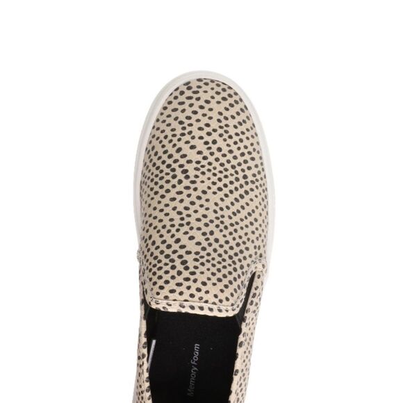 Womens TIME and TRU Animal Print Twin Gore Low Top Slip On Shoes / Size 6 - Picture 3 of 16